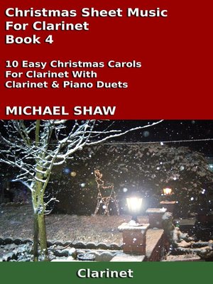 cover image of Christmas Sheet Music For Clarinet